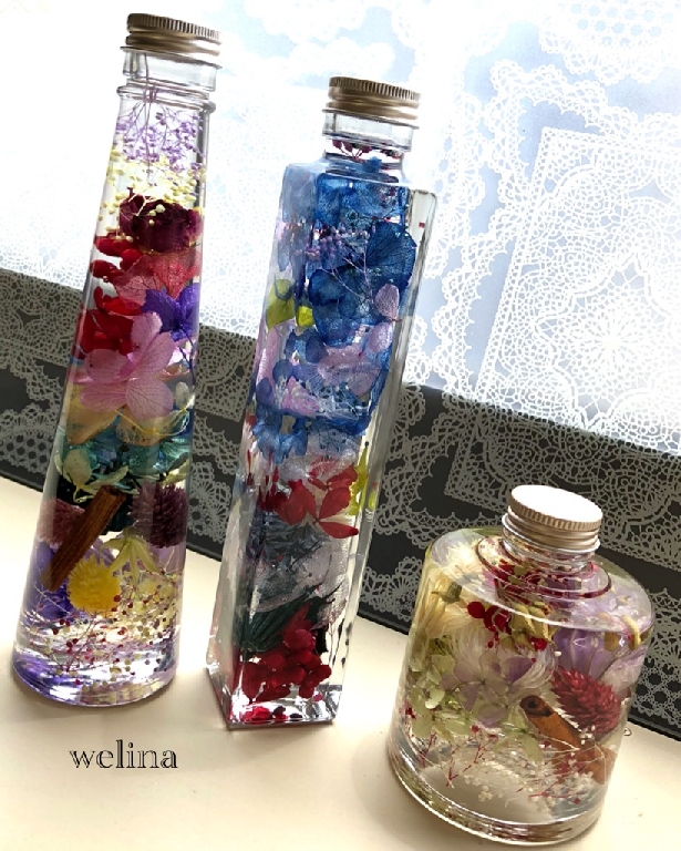 講習会＊色とりどりでキレイですね♪