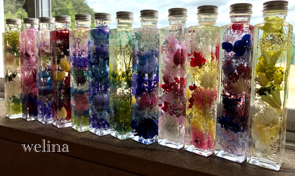 Ｈ高校団体様講習会♪37名様オリジナルハーバリウム♡素敵ですね！