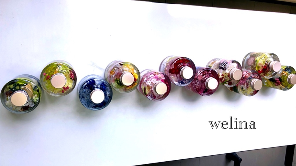 スタッキングボトルは上から見てもステキですよ(^^)